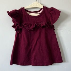 Cat & Jack | Burgundy Tee